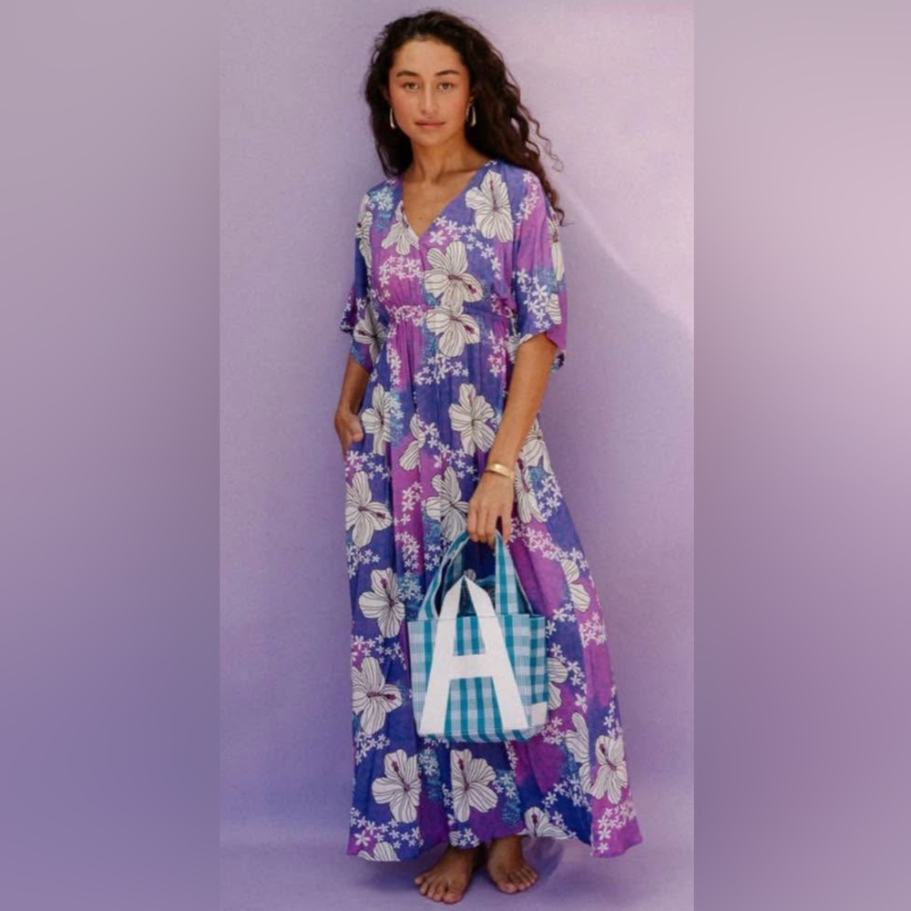 Eternal Summer Purple Maxi Dress